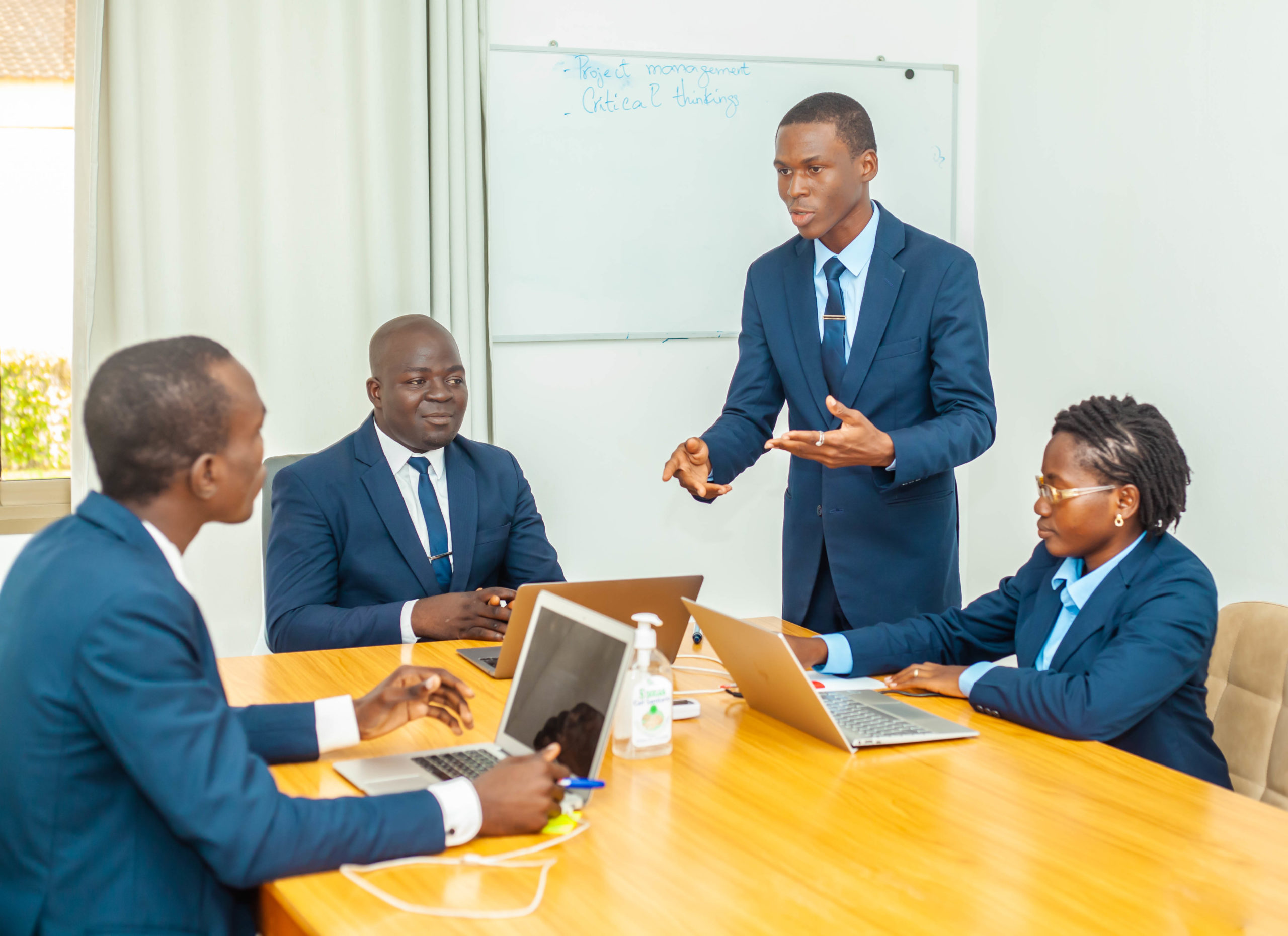 Session de travail au BCG