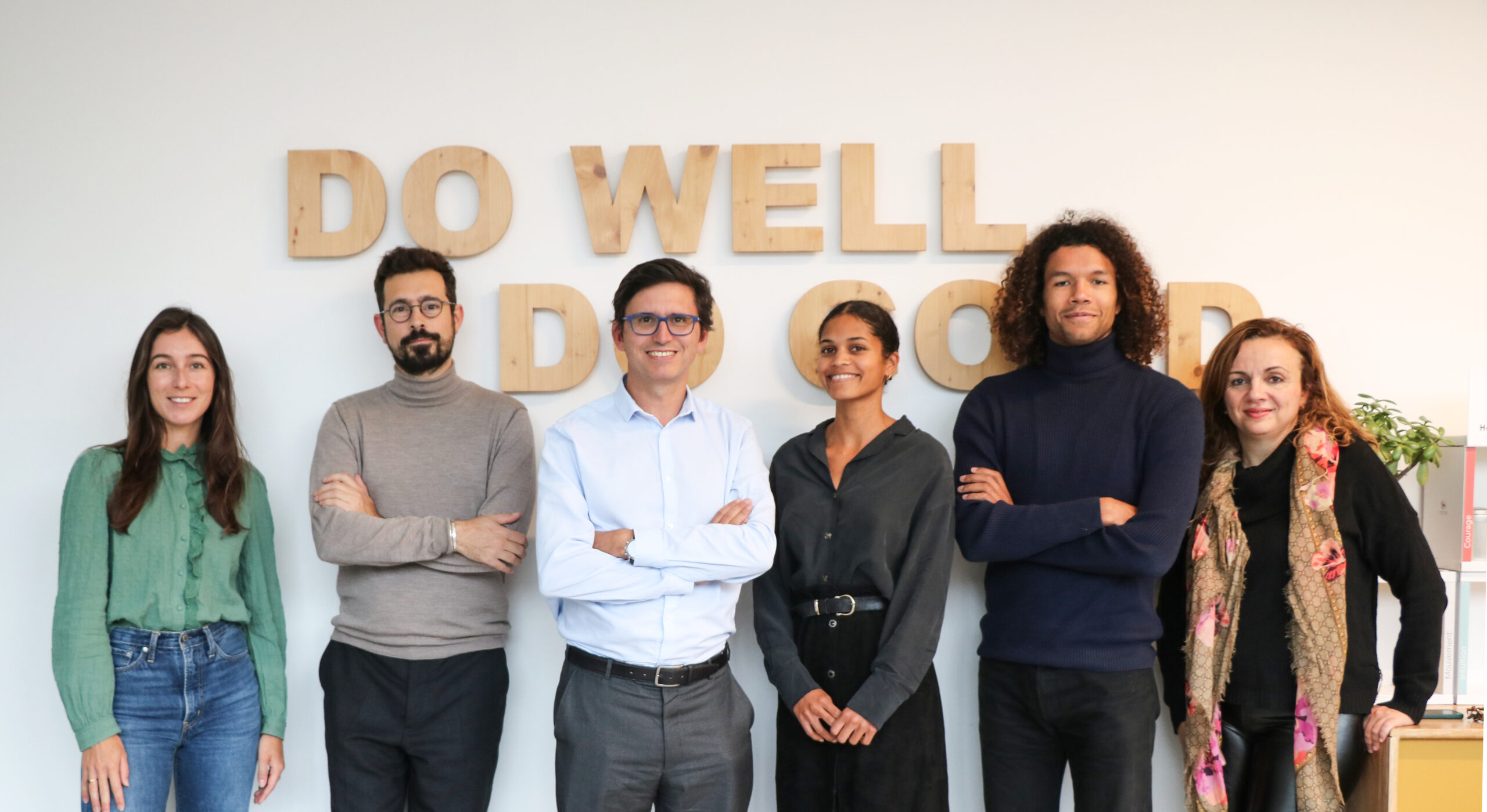 DWDG team members standing together